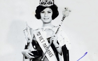 Mua sách cũ, tìm được hình Miss Việt Nam 1965